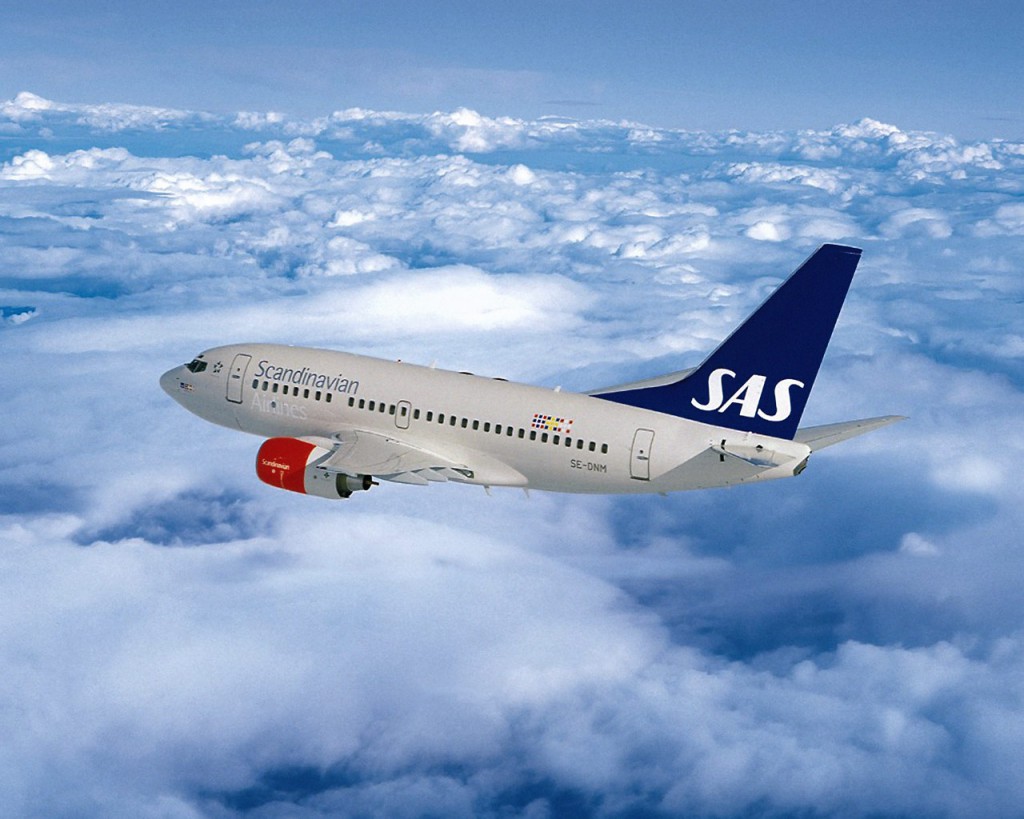 Scandinavian airlines skelbia bilietų išpardavimą